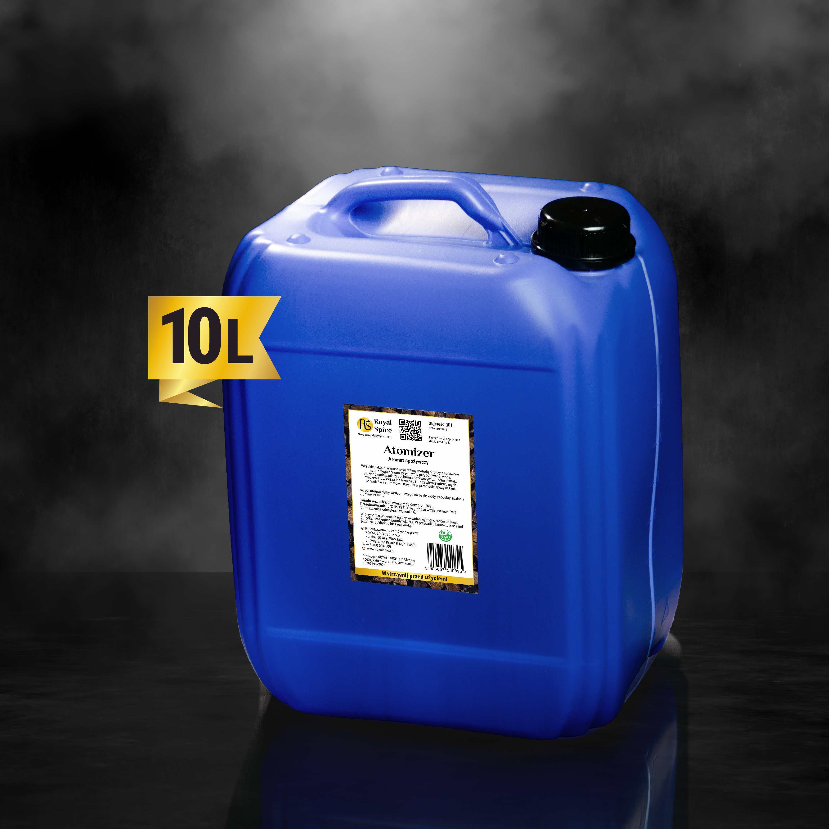 Aromat wędzarniczy do atomizacji Atomizer "Standard", 10L
