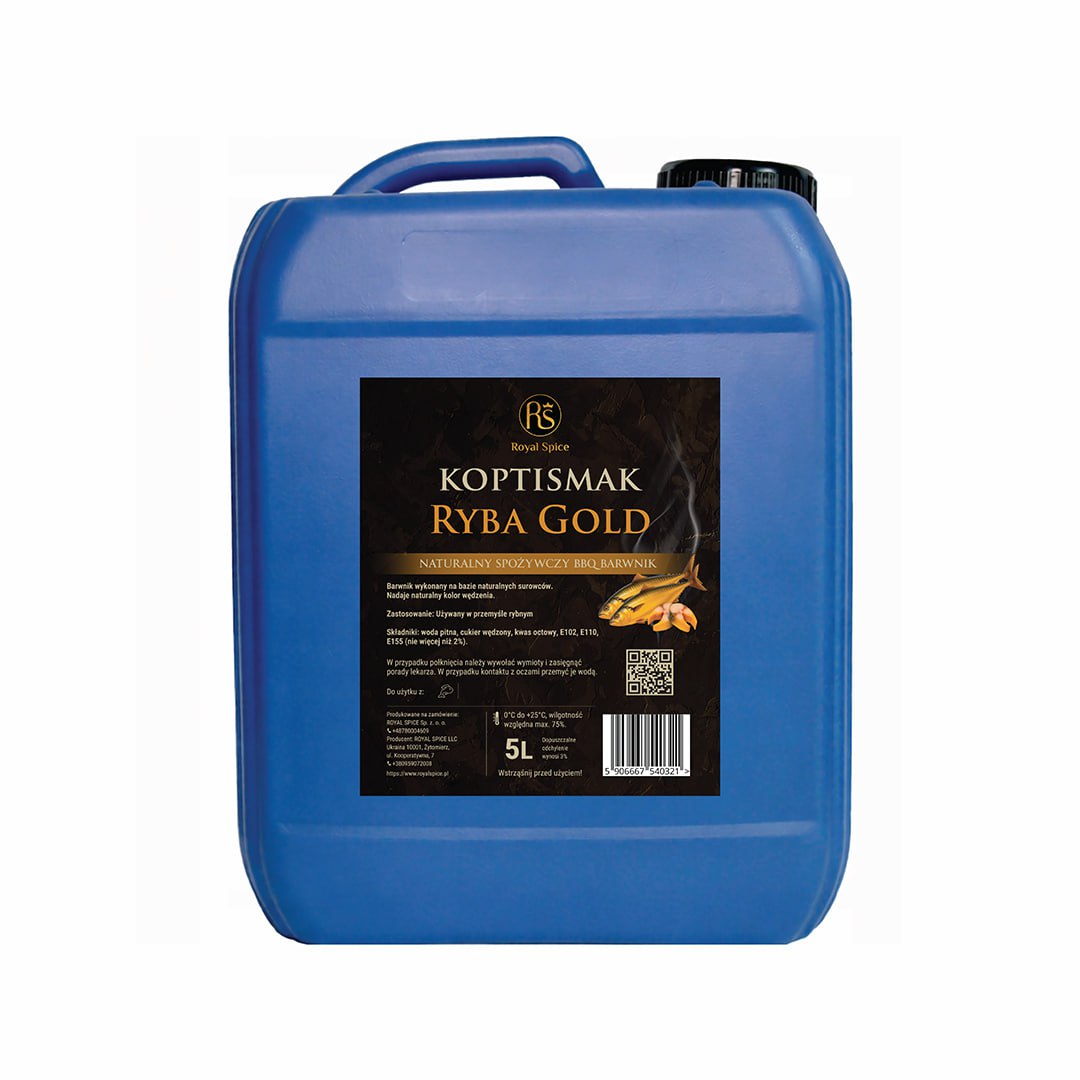 Koptismak "Ryba Gold" Barwnik wędzarniczy, 5L