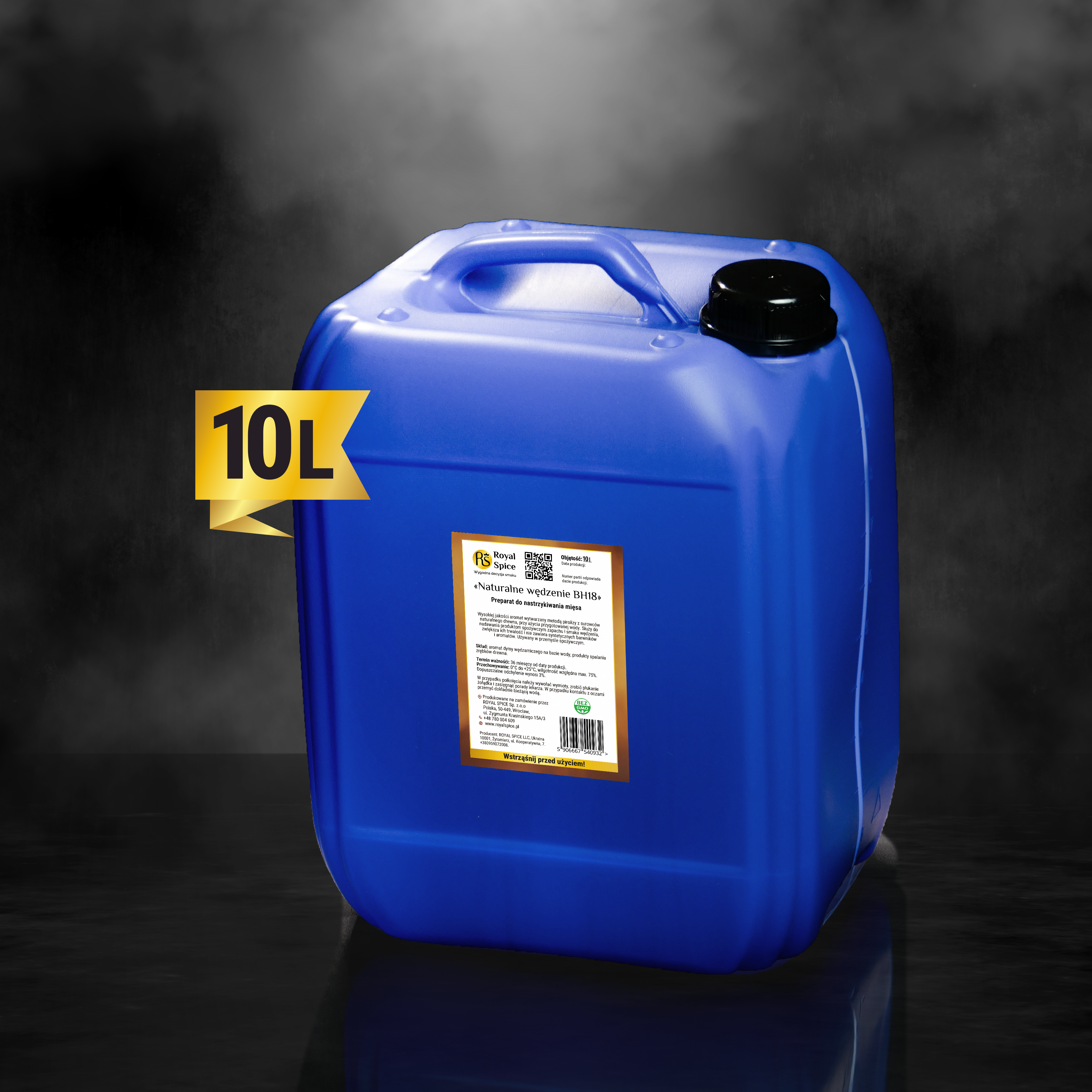 Preparat do nastrzykiwania mięsa "Naturalne wędzenie ВН18", 10L
