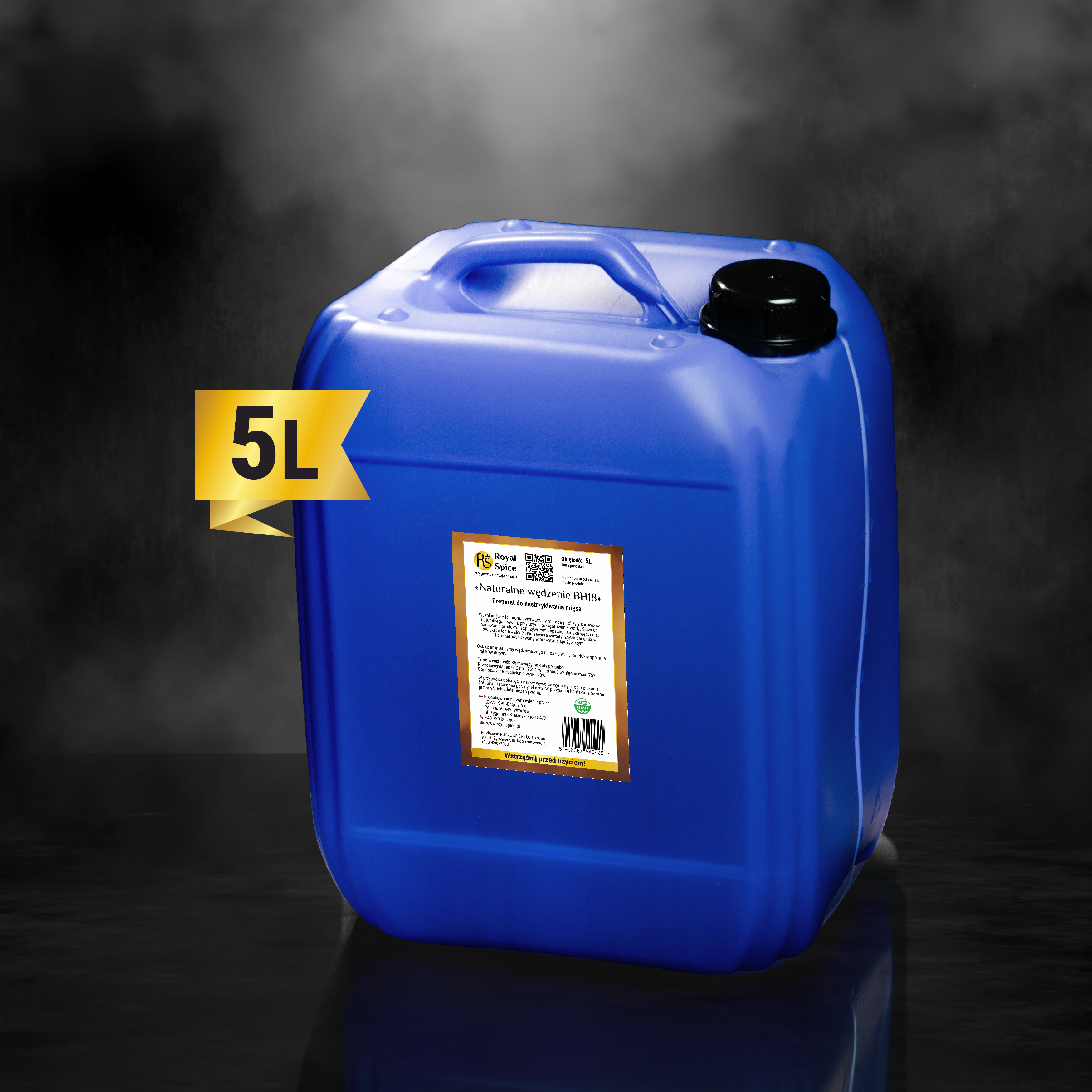 Preparat do nastrzykiwania mięsa "Naturalne wędzenie ВН18", 5L