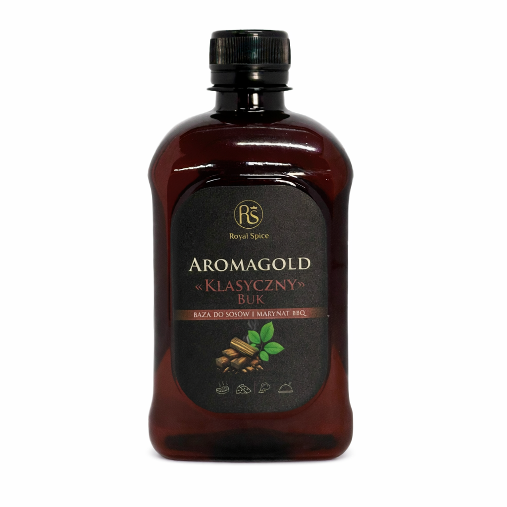 Aromagold "Klasyczny" Buk Baza dla sosów ta marynat BBQ 0,5L - obrazek 2