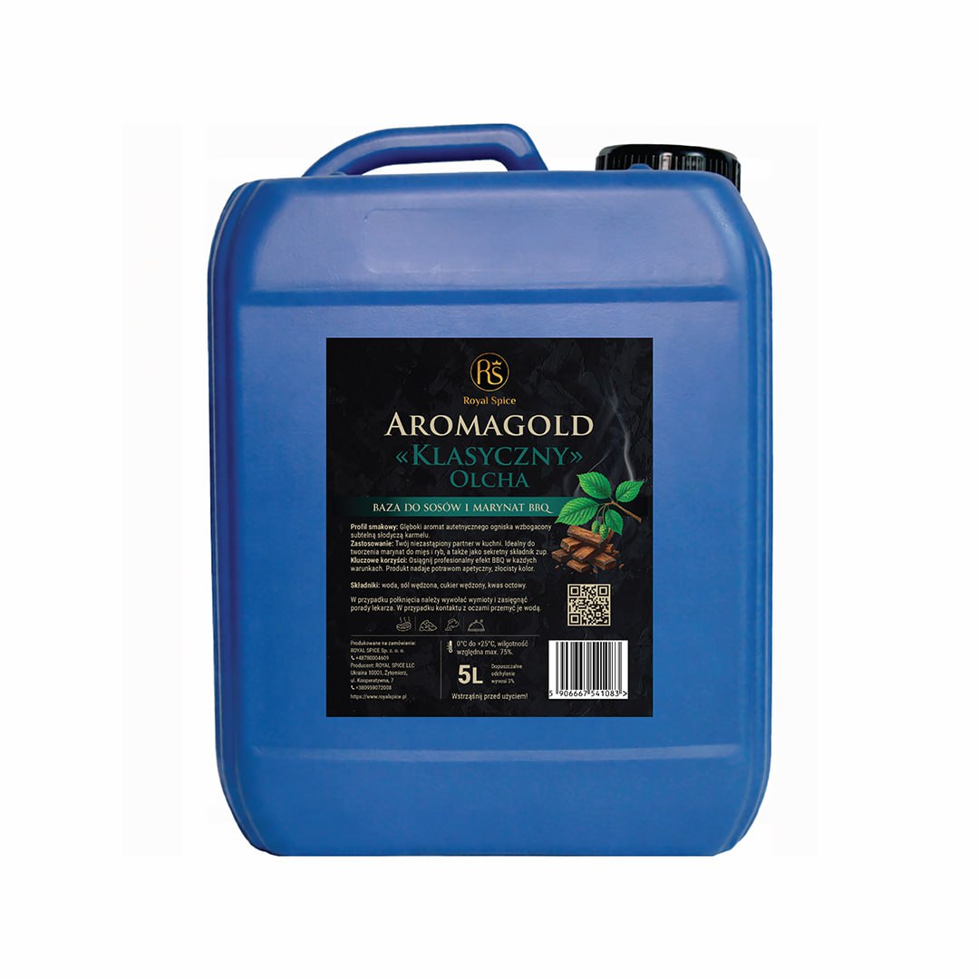 Aromagold "Klasyczny" Olcha Baza dla sosów ta marynat BBQ 5L