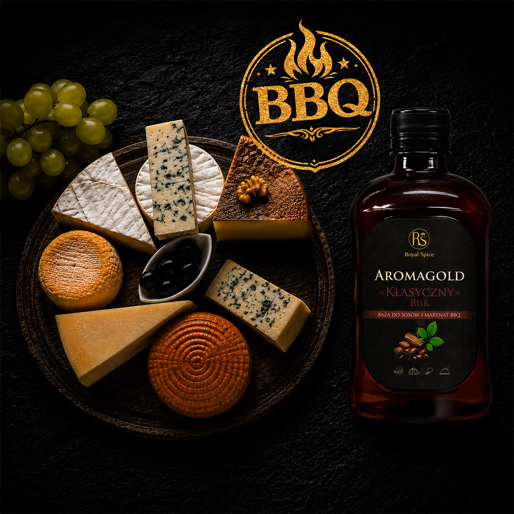 Aromagold "Klasyczny" Buk Baza dla sosów ta marynat BBQ 0,5L