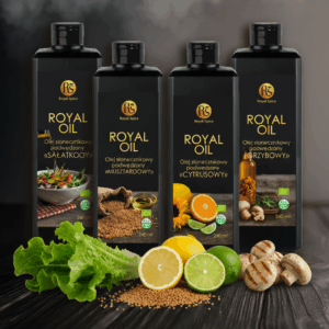 Olej słonecznikowy aromatyzowany Royal Oil